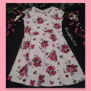 PLACE White Dress Flowers Girls XXL